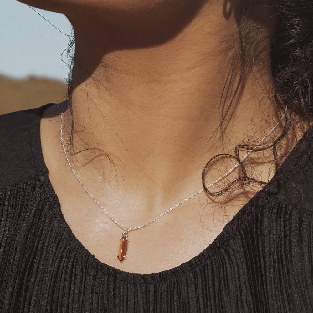 Devon Necklace: Gold Plated / 18"