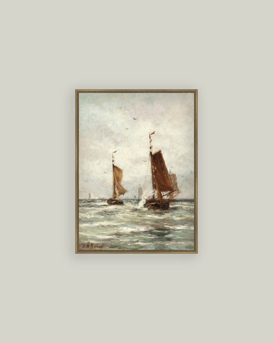 Fishing on the Choppy Sea