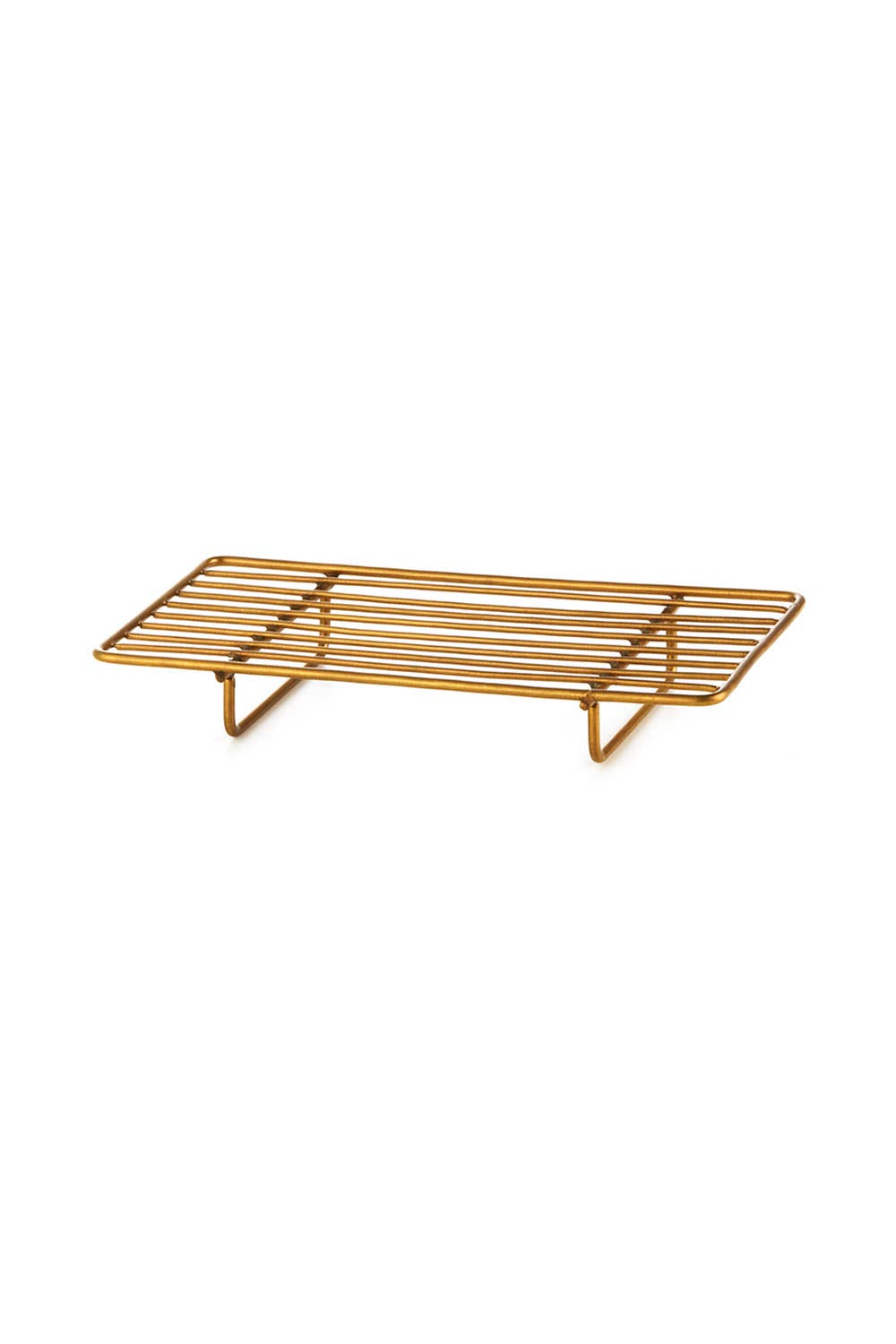 Brass Wire Stand Rectangular: Rectangular