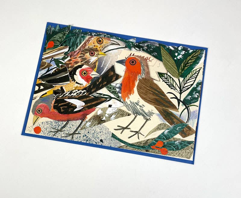Winter Feast Collage Card - Mark Hearld