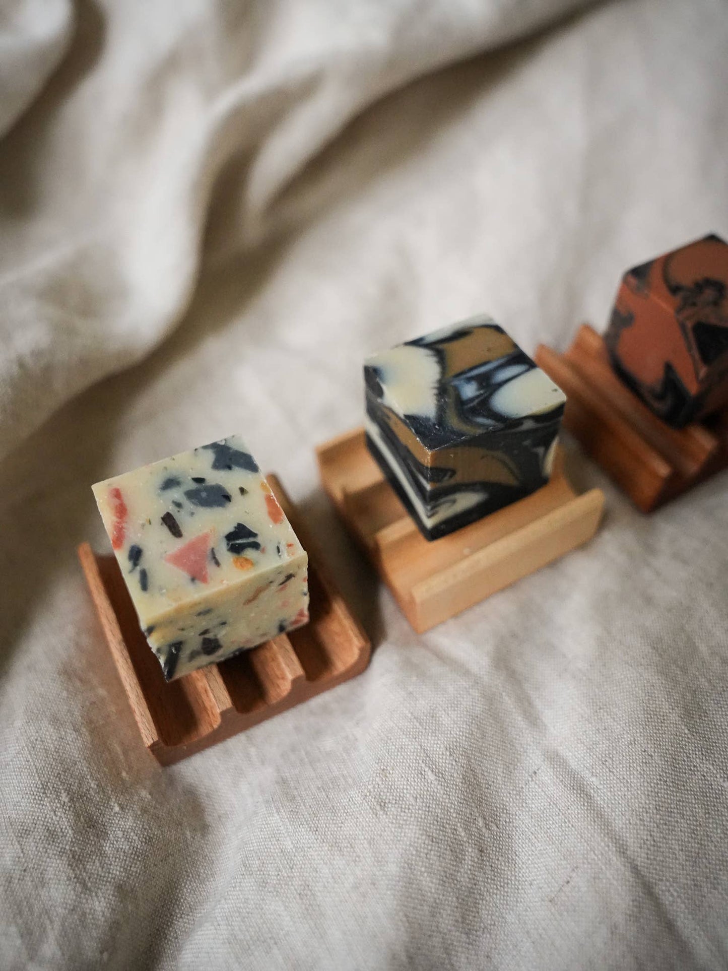 TERRAZZO: Biodegradable Clay Soap Cube Set