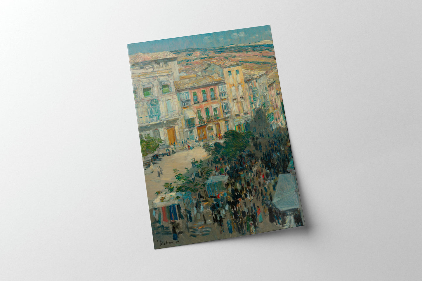 French Cityscape: 8x10 inch