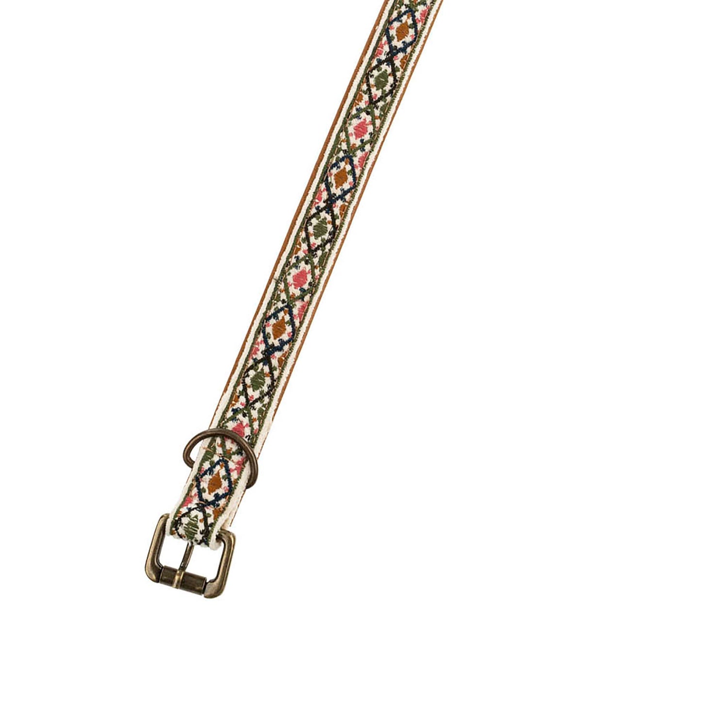 Riley Embroidered Dog Collar S