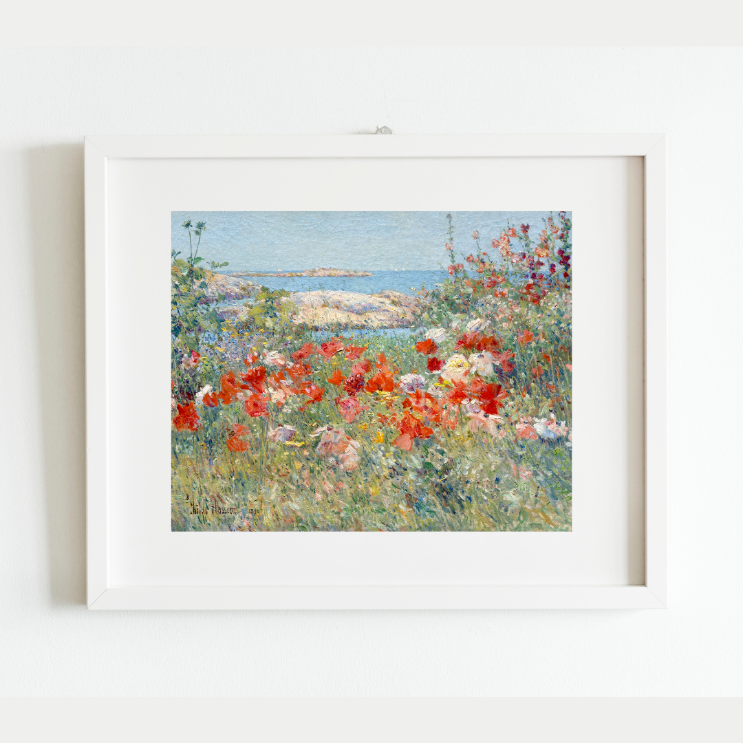 Isles in Maine Antique Art Print