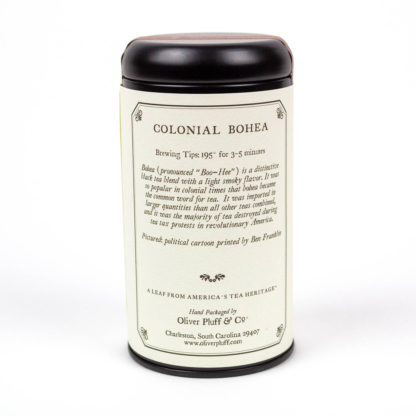 Colonial Bohea - 20 Teabags in Signature Tea Tin