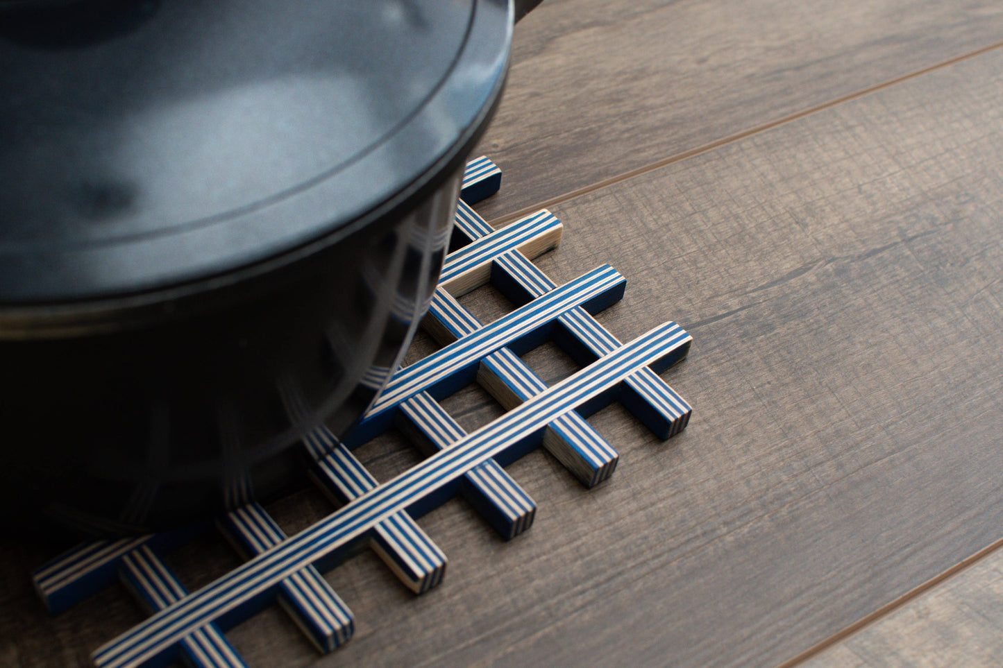 Blue Trivet