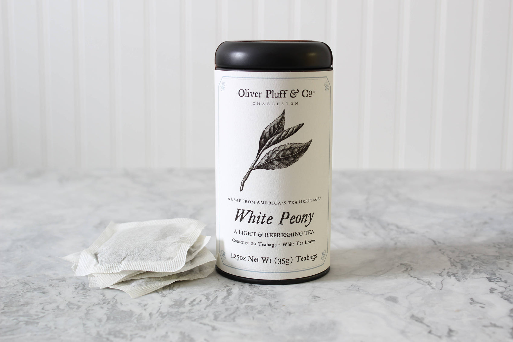 White Peony - 20 Teabags in Signature Tea Tin