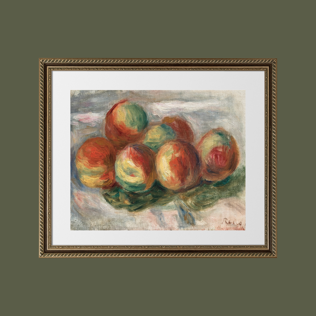 Peaches Antique Art Print