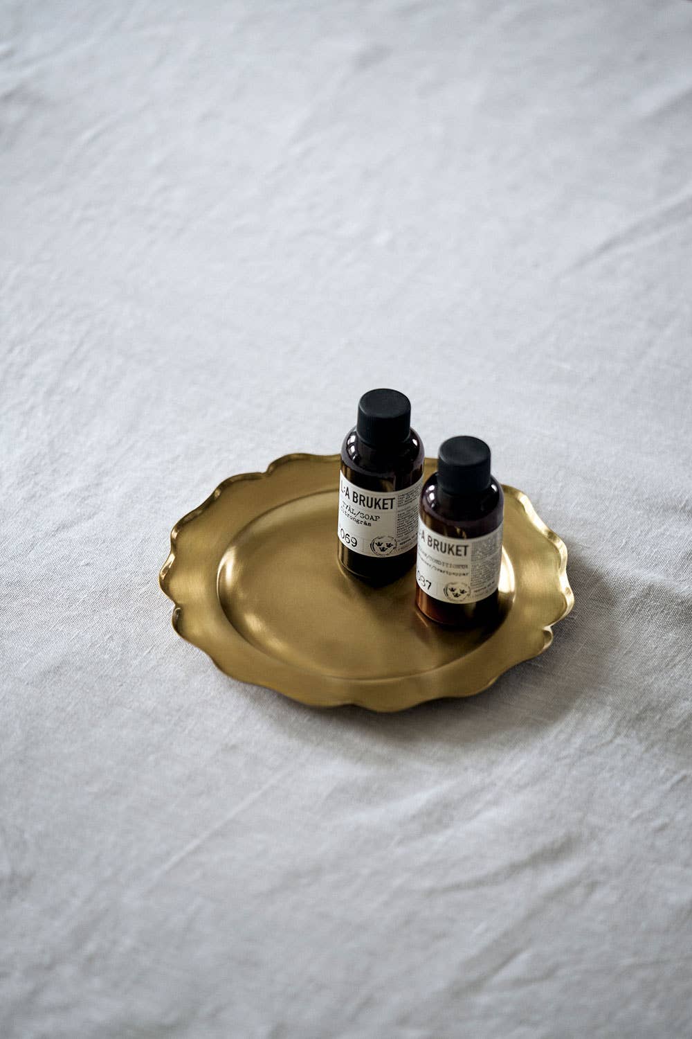 Brass Decorative Tray -- Medium