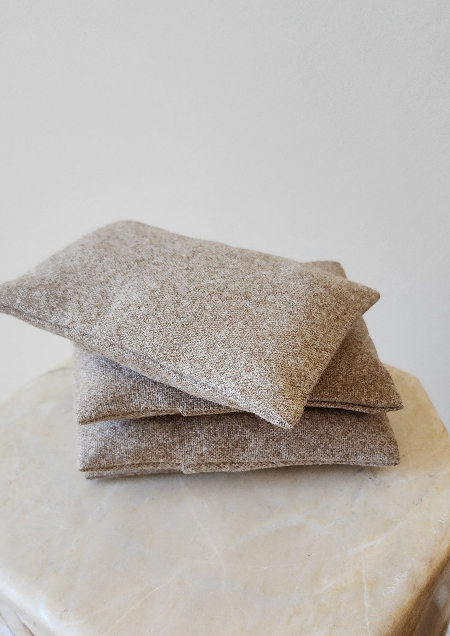 Lavender Drawer Pouches -- Tan