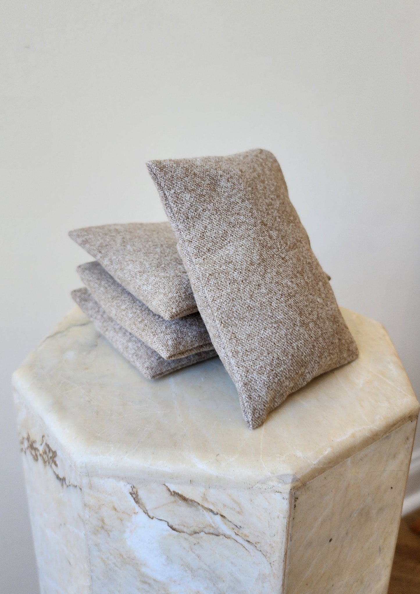 Lavender Drawer Pouches -- Tan