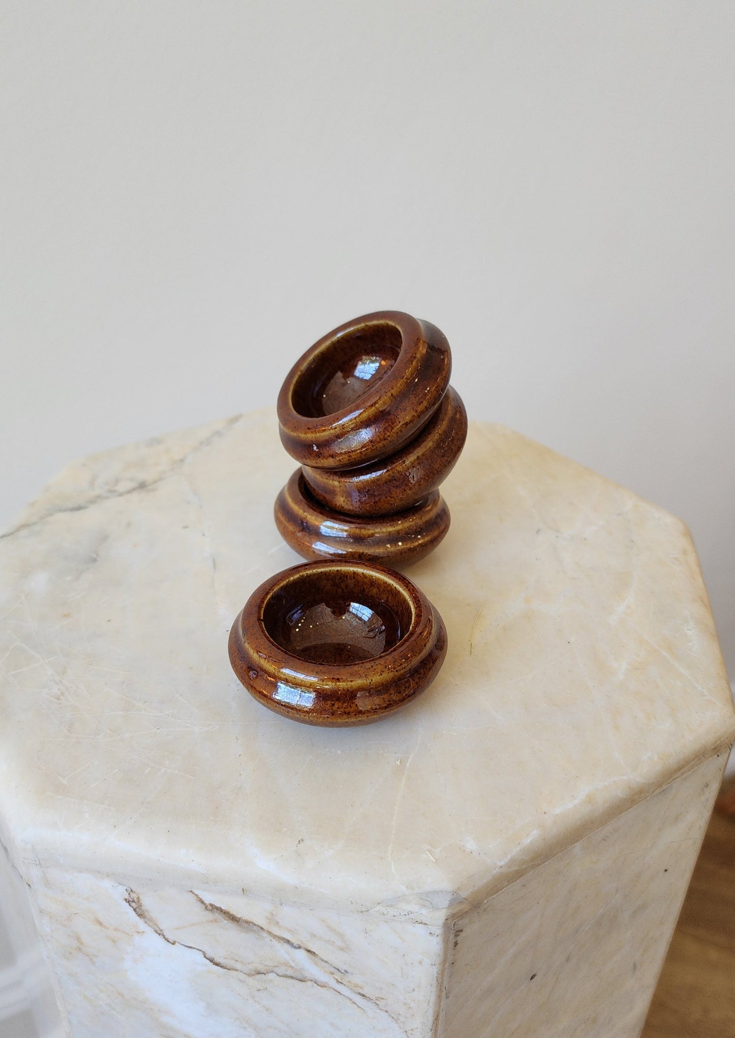 Vintage French Pottery - Butter and Condiments Pot
