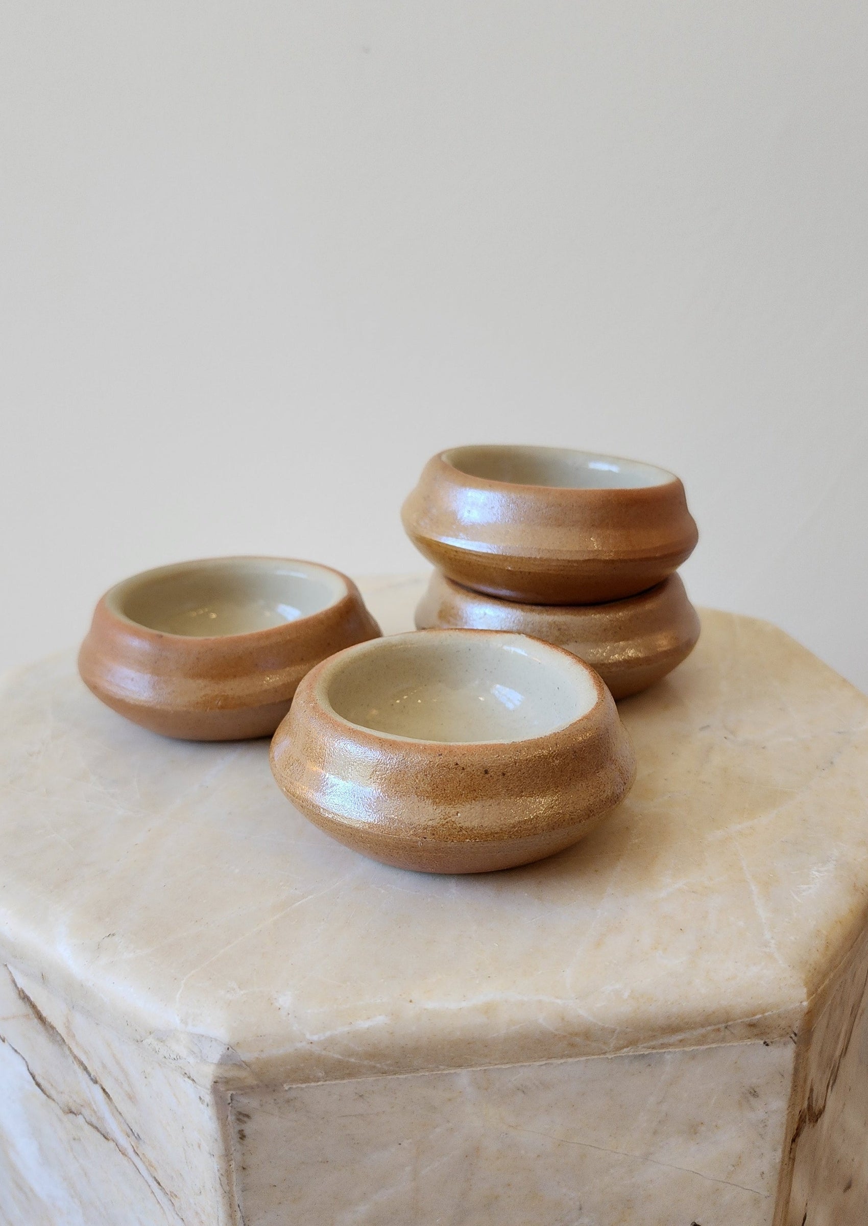 Vintage French Pottery - Butter and Condiments Pot