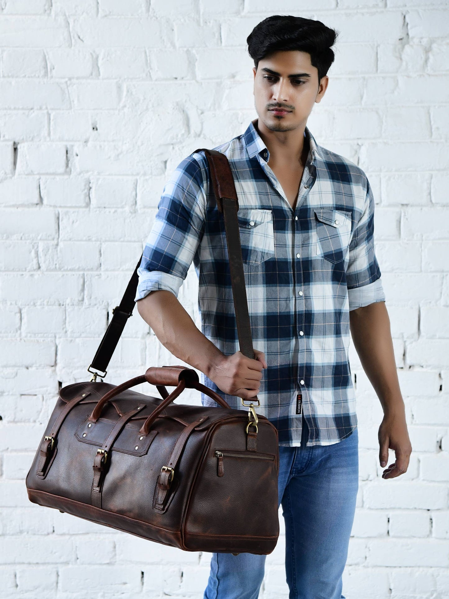 Chicane Leather Weekender Bag