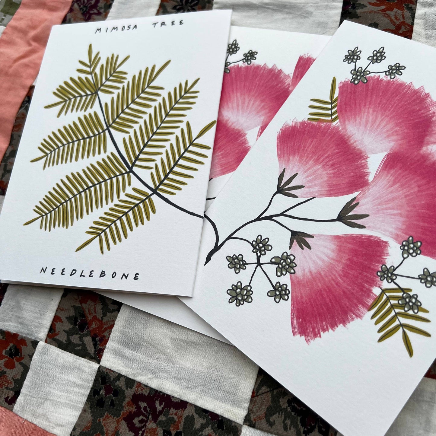 Mimosa - Invasive Pen Pal Cards: Set of 3
