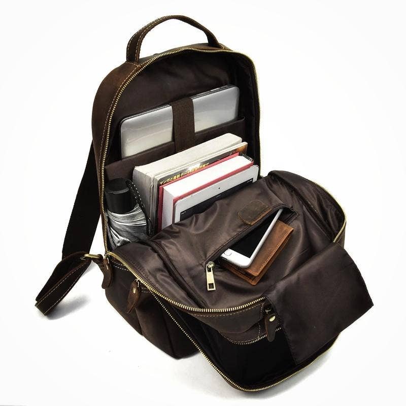 Lepcha Vintage Leather Backpack