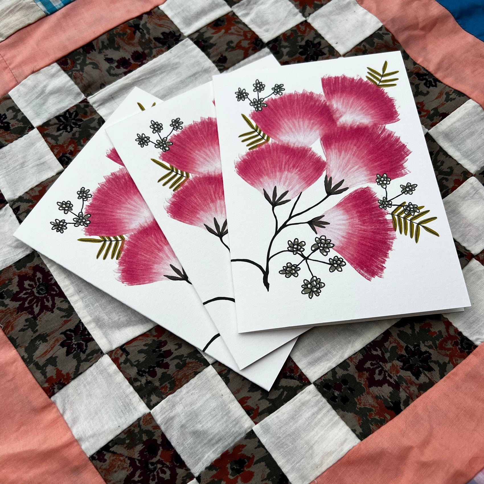 Mimosa - Invasive Pen Pal Cards: Set of 3