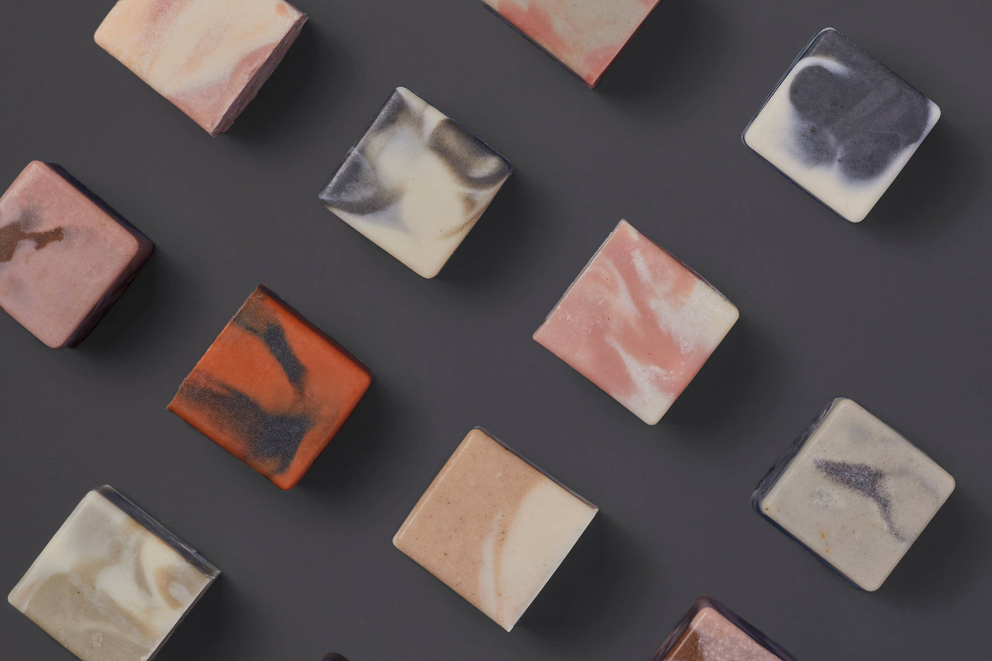 MARBLE: Biodegradable Clay Soap Cube Set