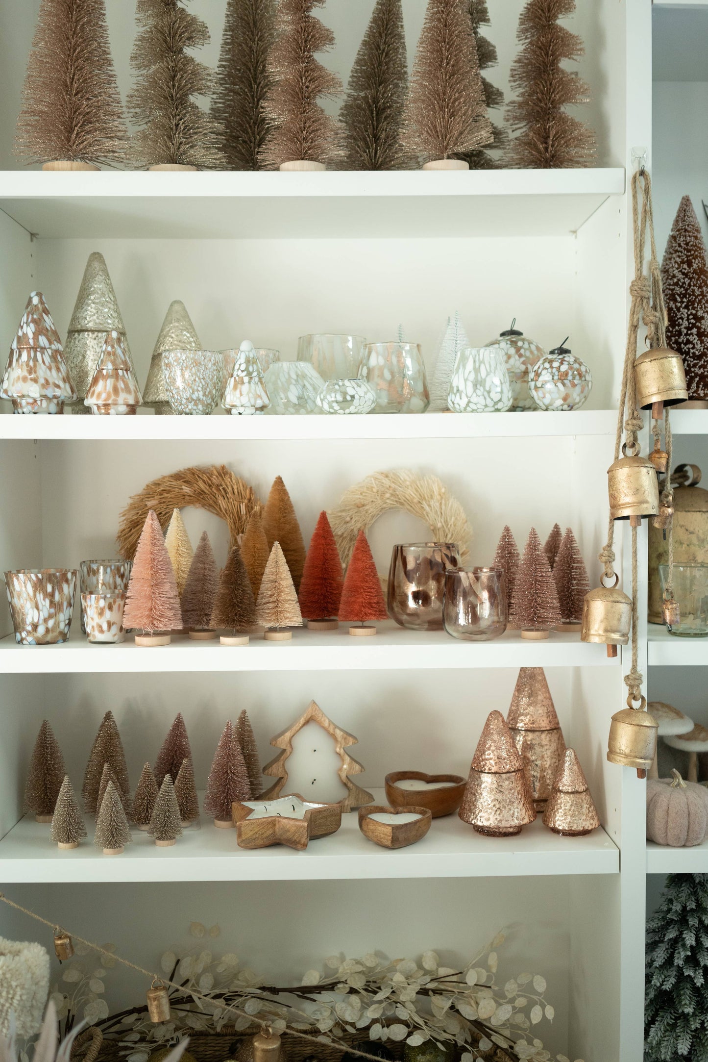 Confetti Glass Candle L - Amber Spruce