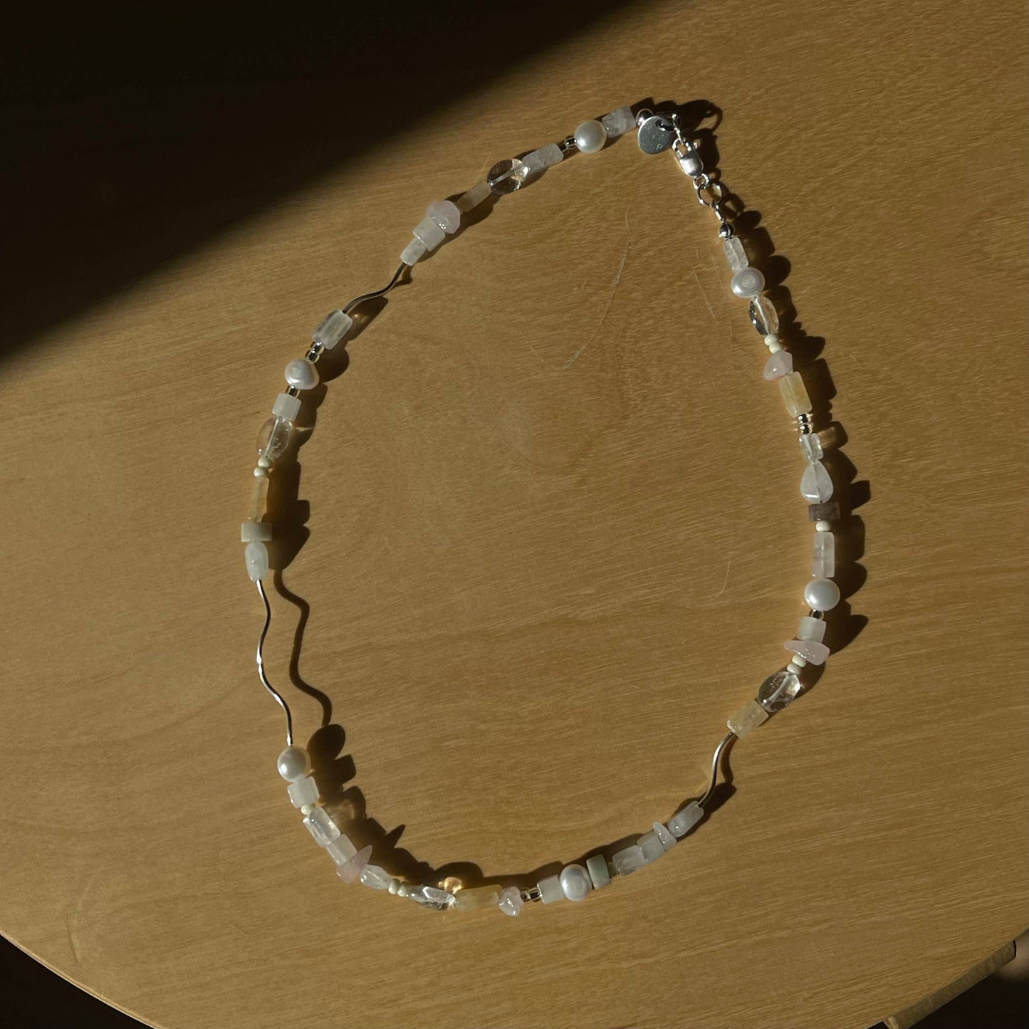 Mixed Media Necklace: 18"