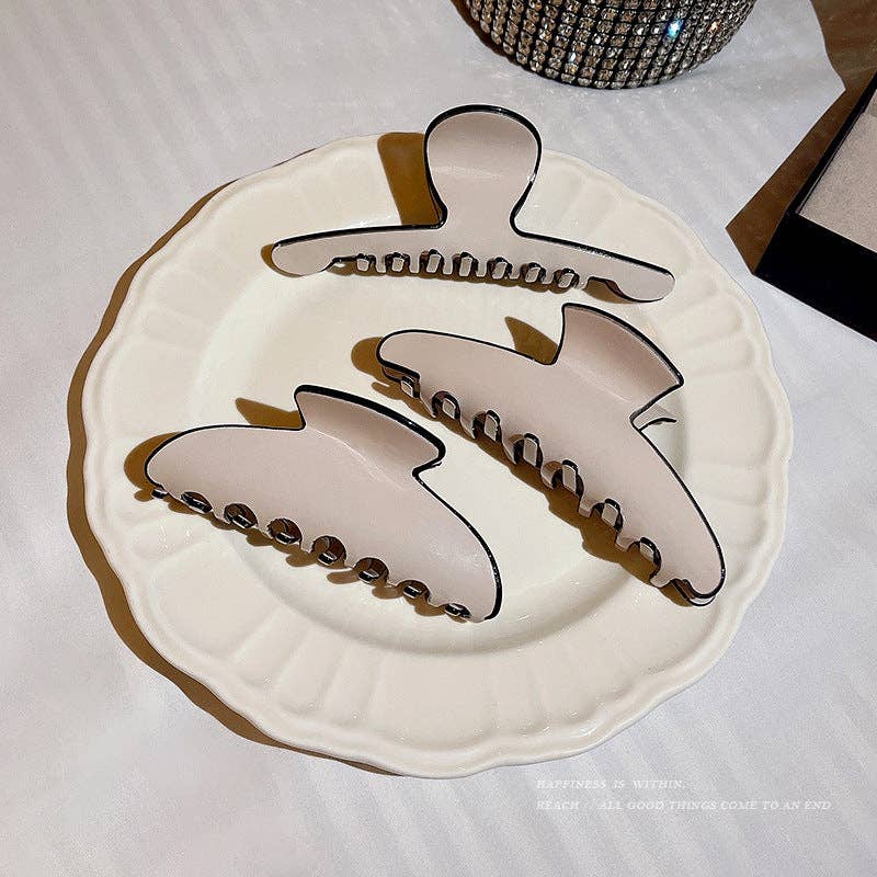 Cream Claw Clip - 3 Styles