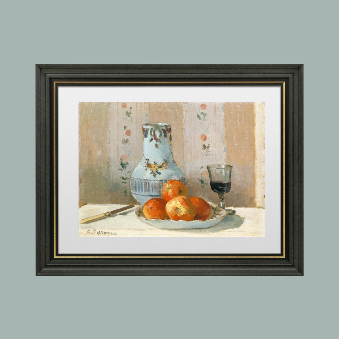 Still Life with Apples Art Print