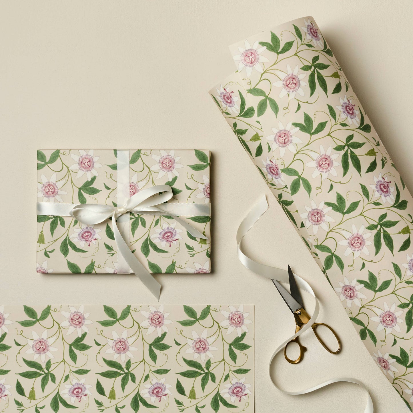 Passionflower Patterned Paper