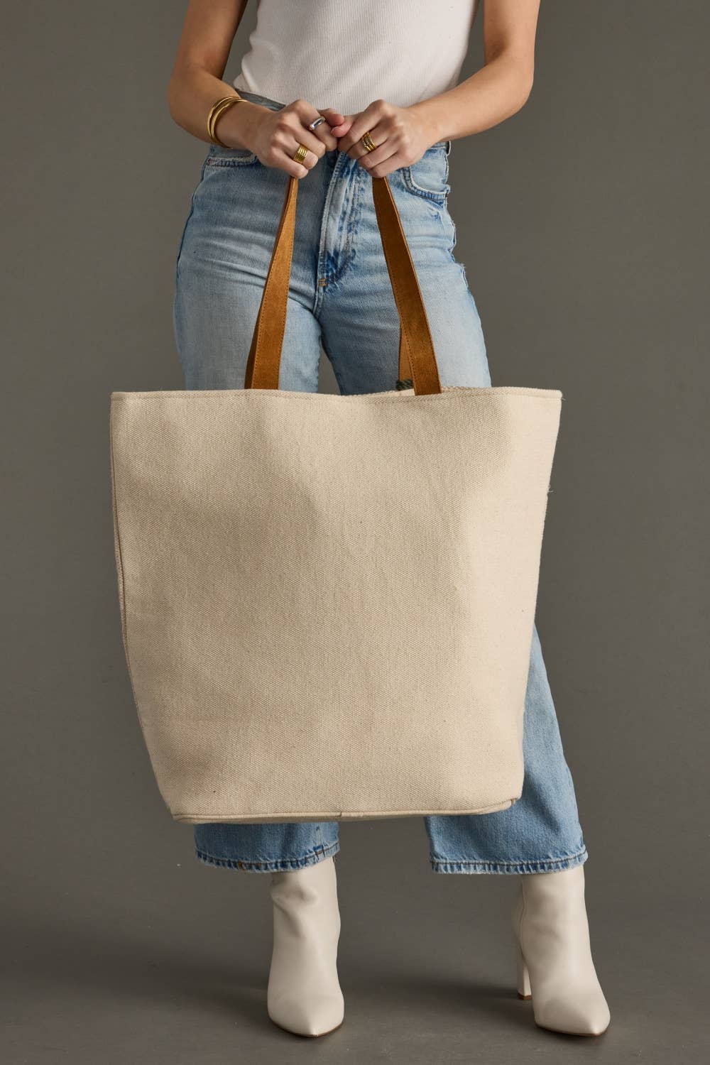 Woven Western Patterned Tote