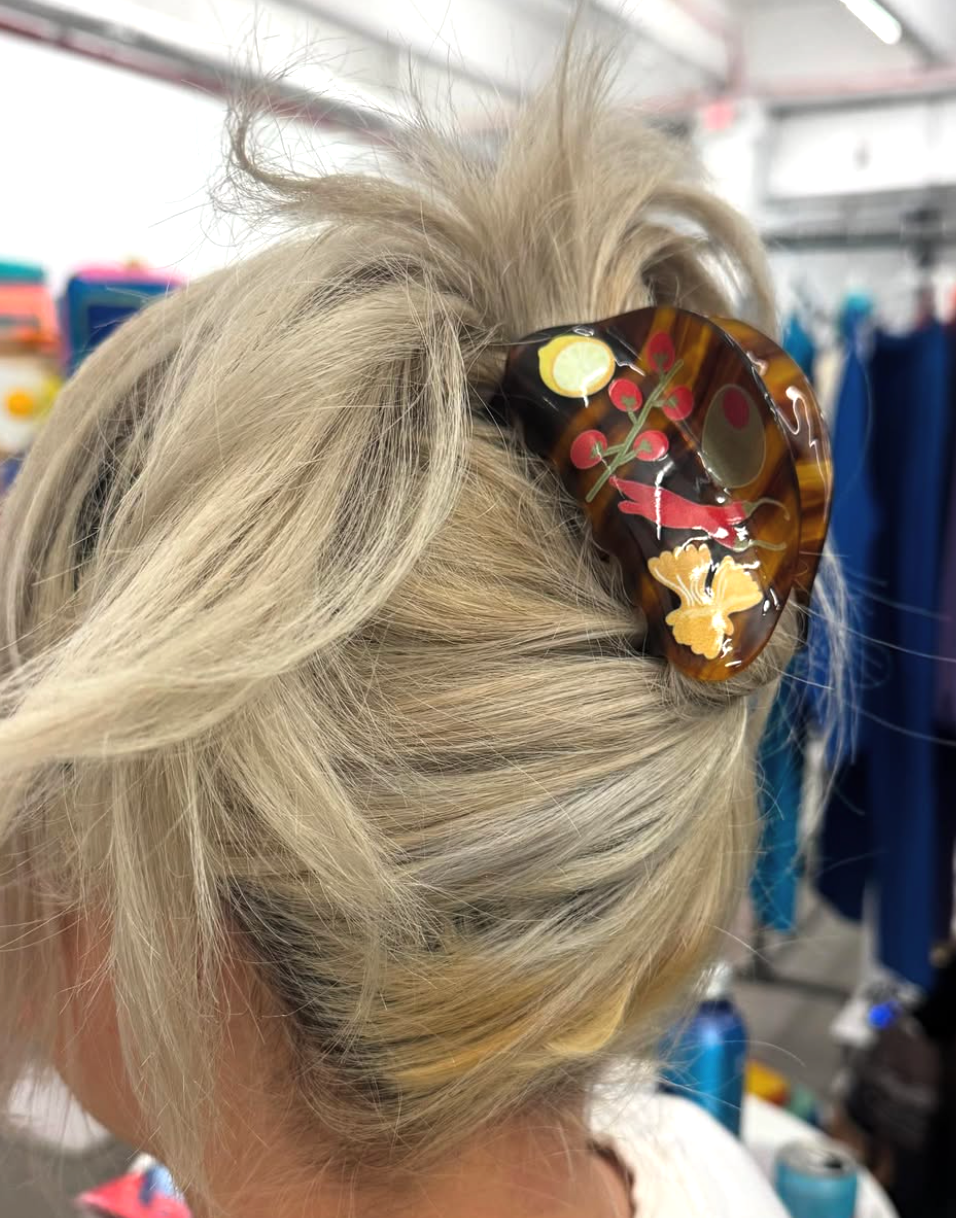 Pasta Dinner Hair Claw