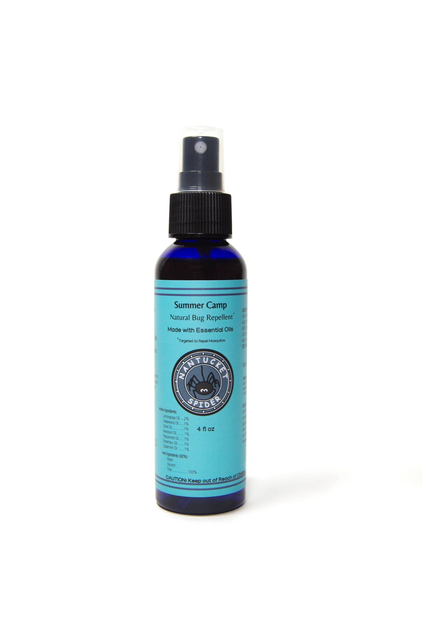 Summer Camp Natural Bug Repellent Spray for Kids: 8 oz
