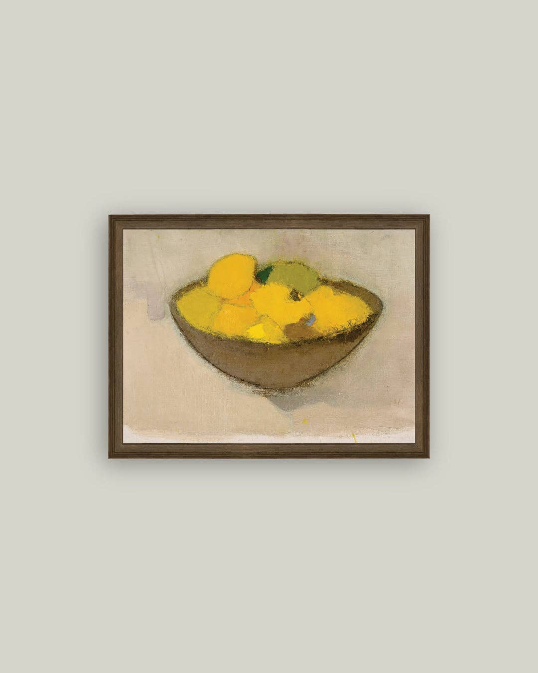 Lemons in a Bowl: 7x5