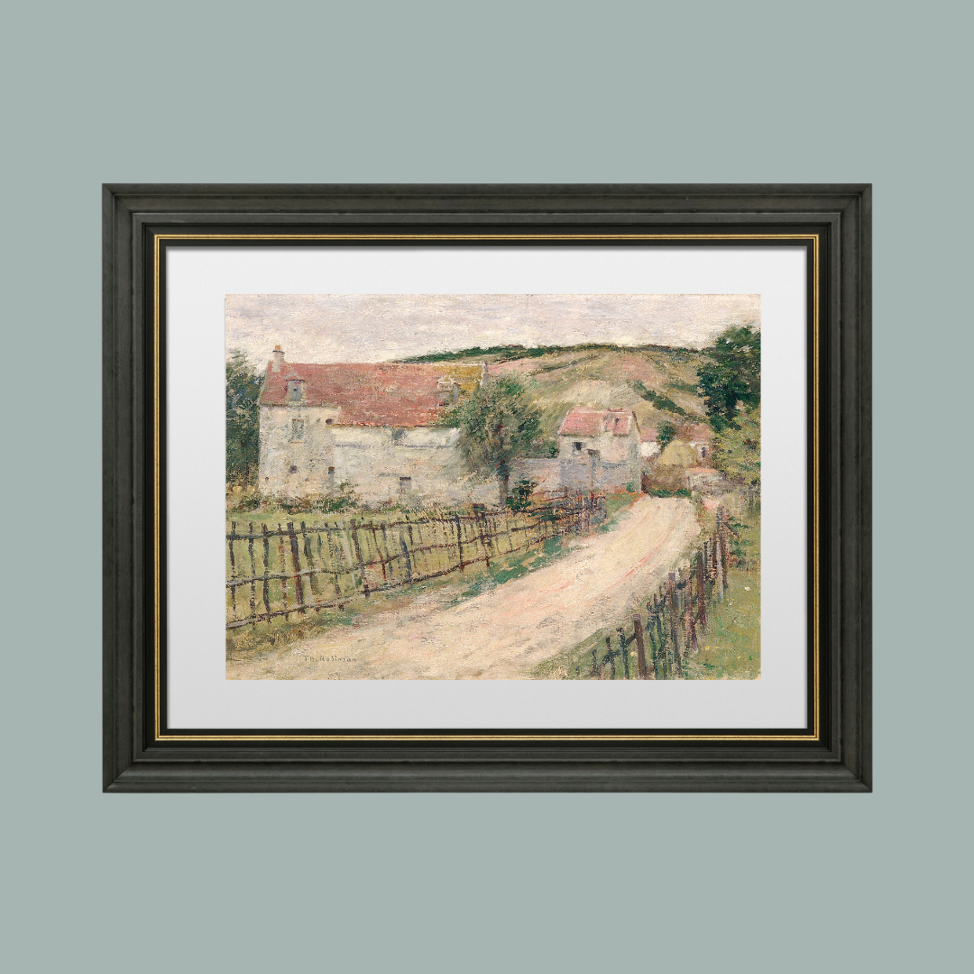 The Old Mill Antique Art Print