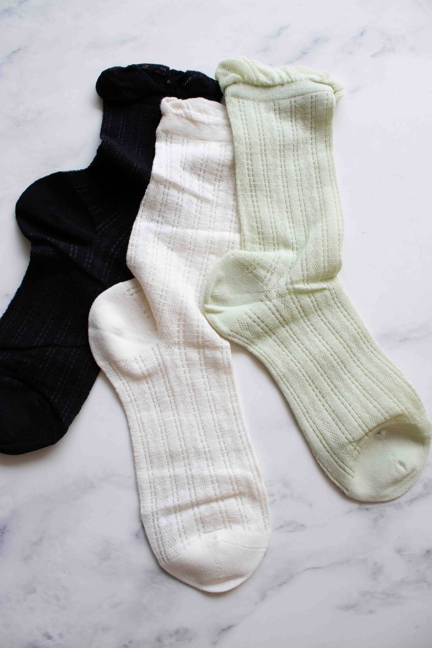 Women's Moment See Through Lace Socks
