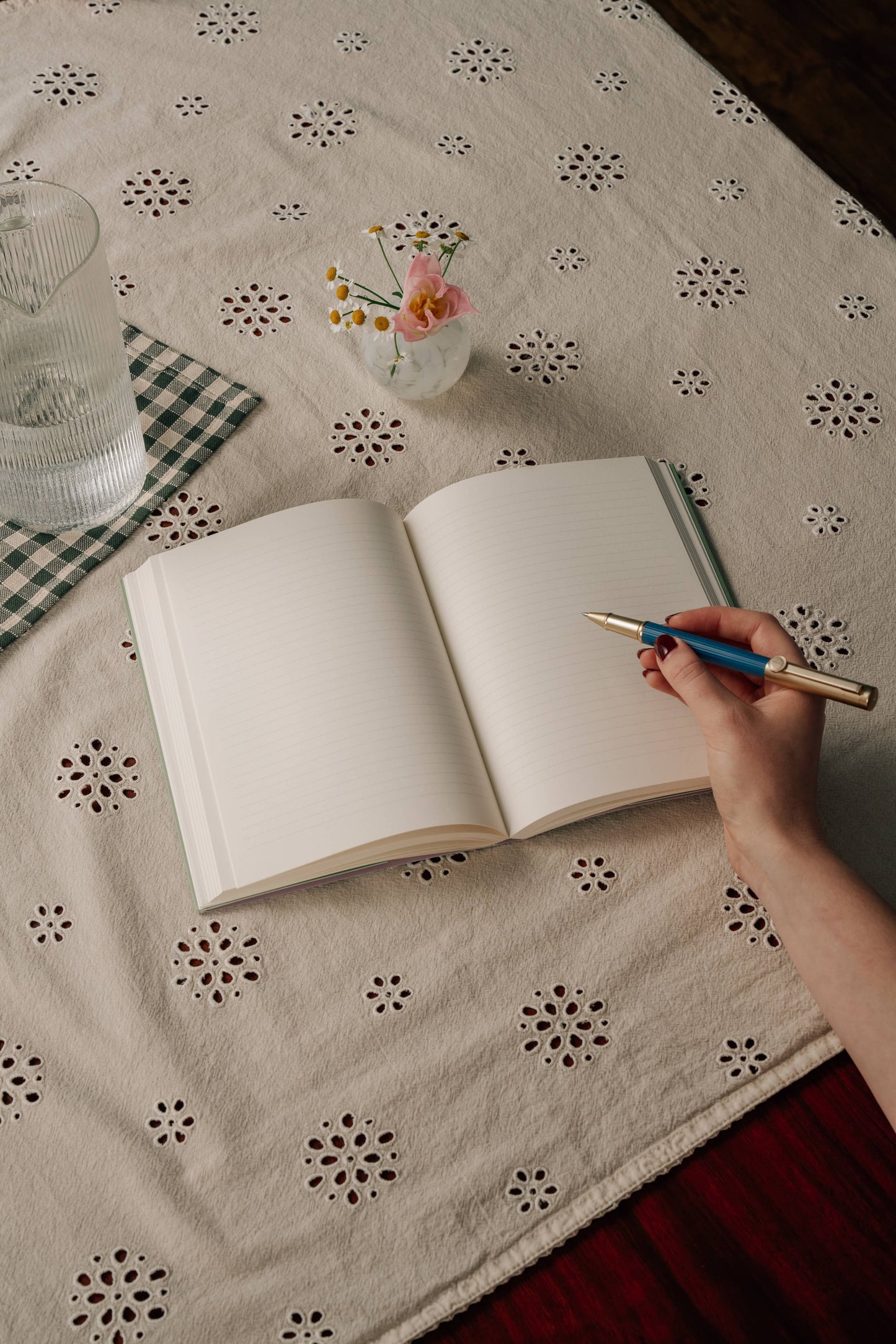 Begin Again Softcover Lined Notebook