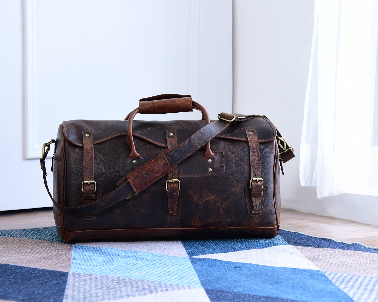 Chicane Leather Weekender Bag