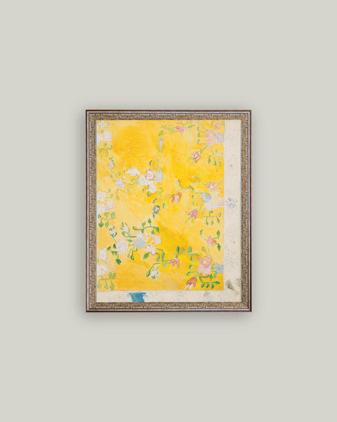 Yellow Pattern: 8x10