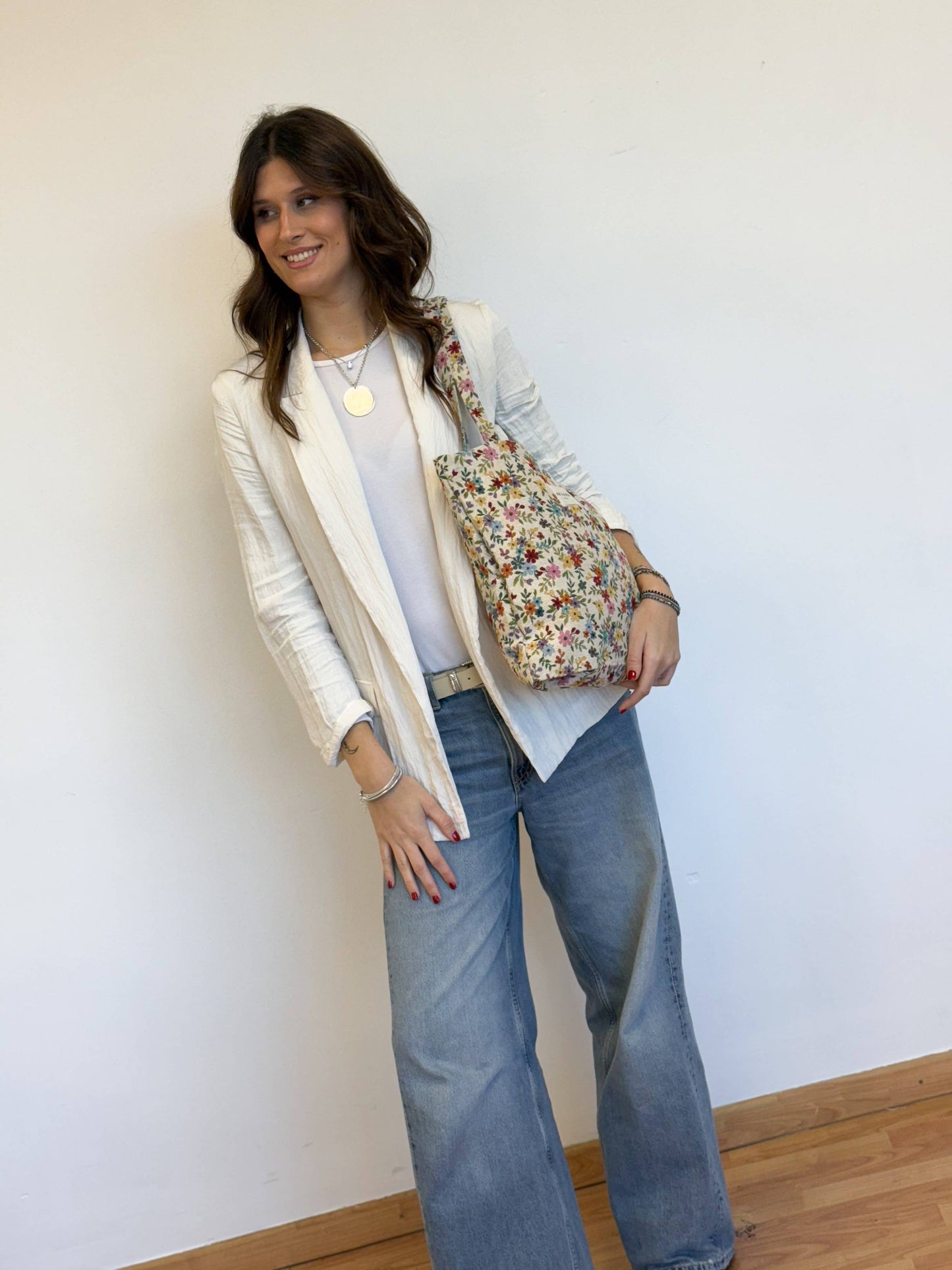 Tote Bag in Blum - Medium