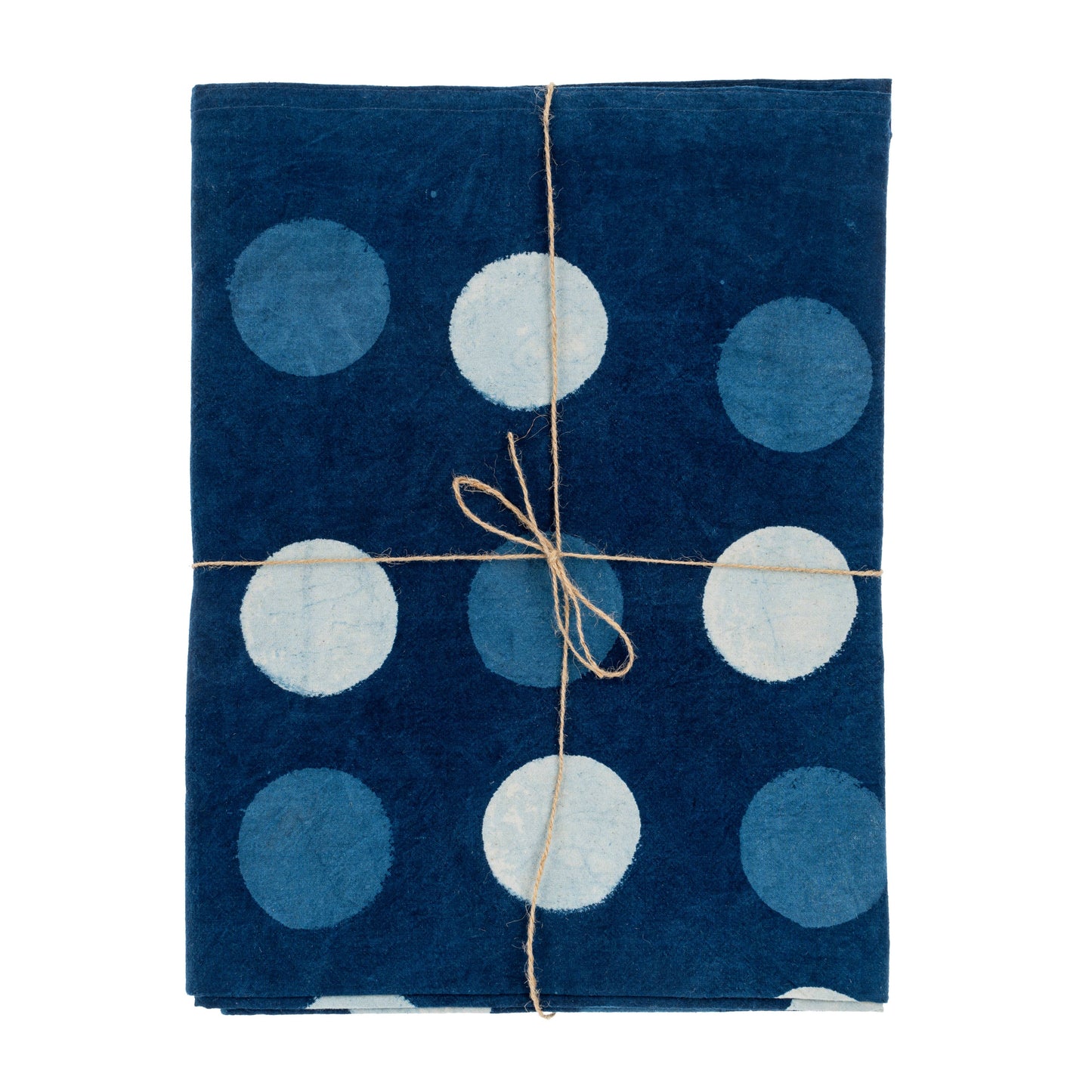 Indigo Block Print Tablecloth
