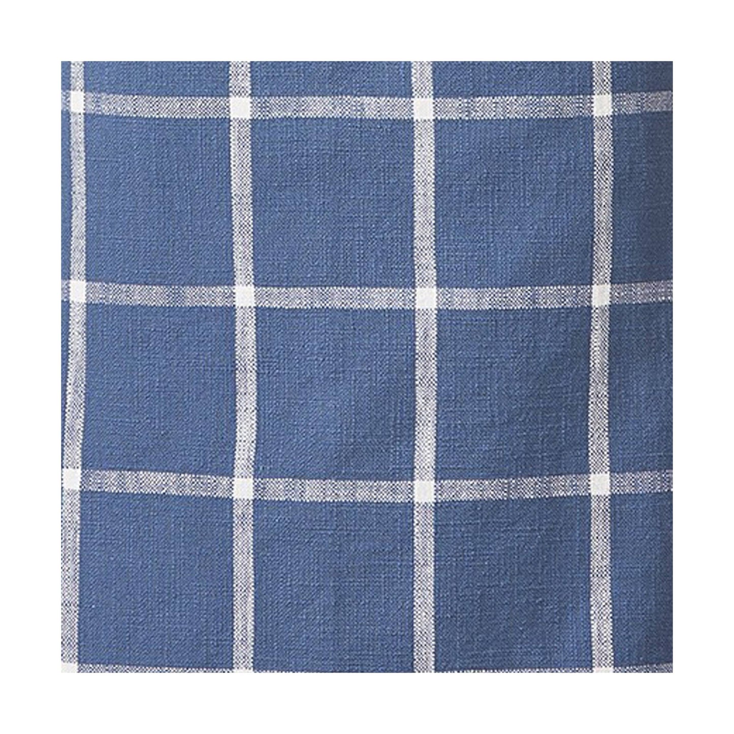 Tag Classic Check Slub Apron - Blue