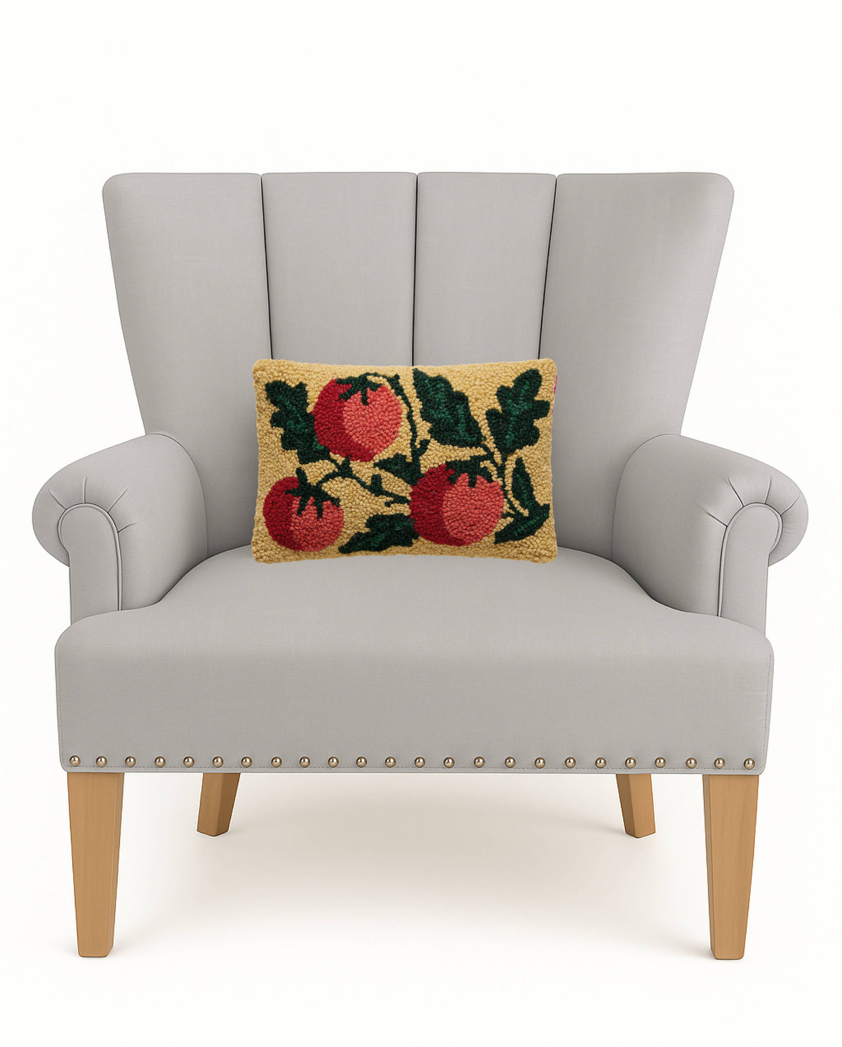 Tomatoes On Vine Hook Pillow