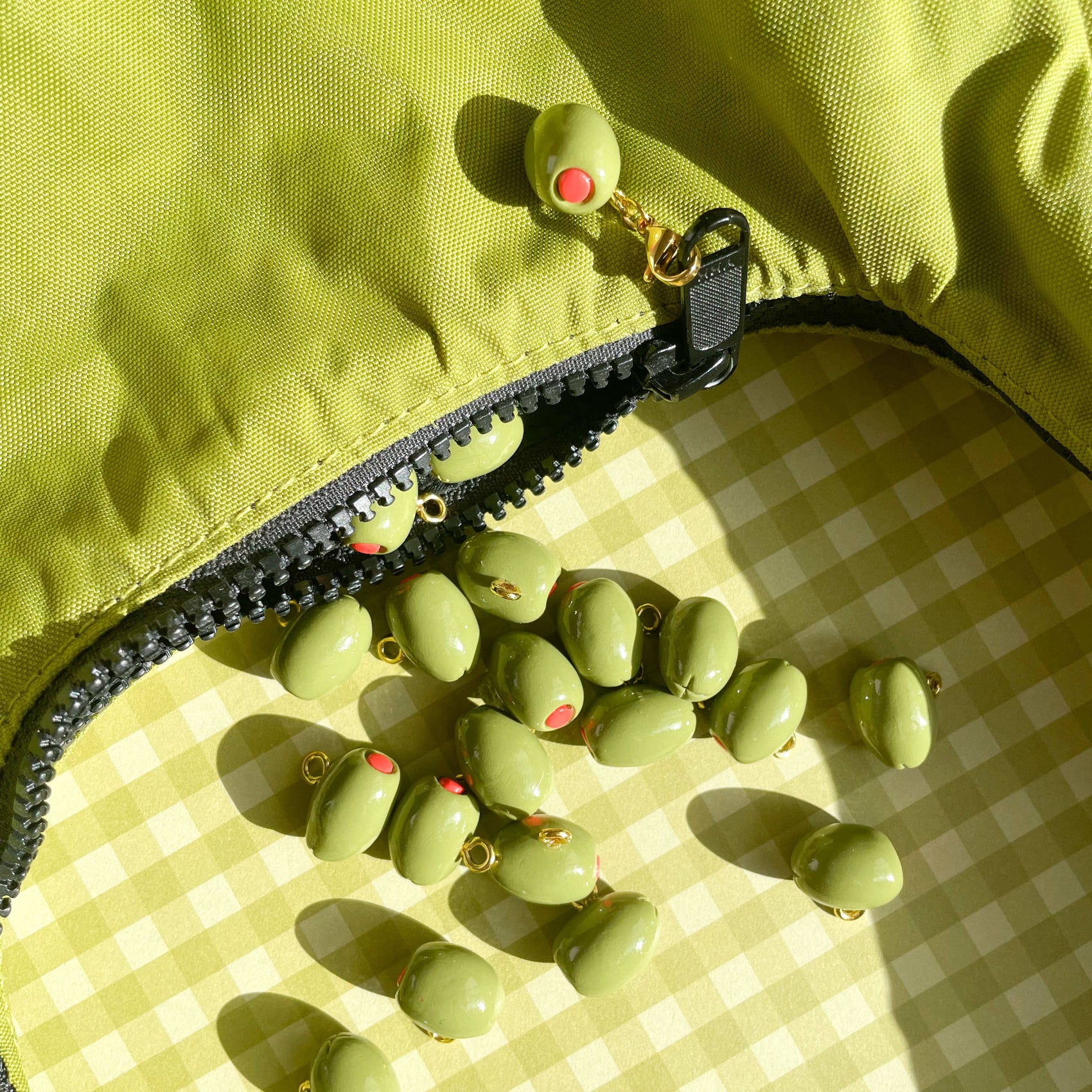Olive Bag Charm