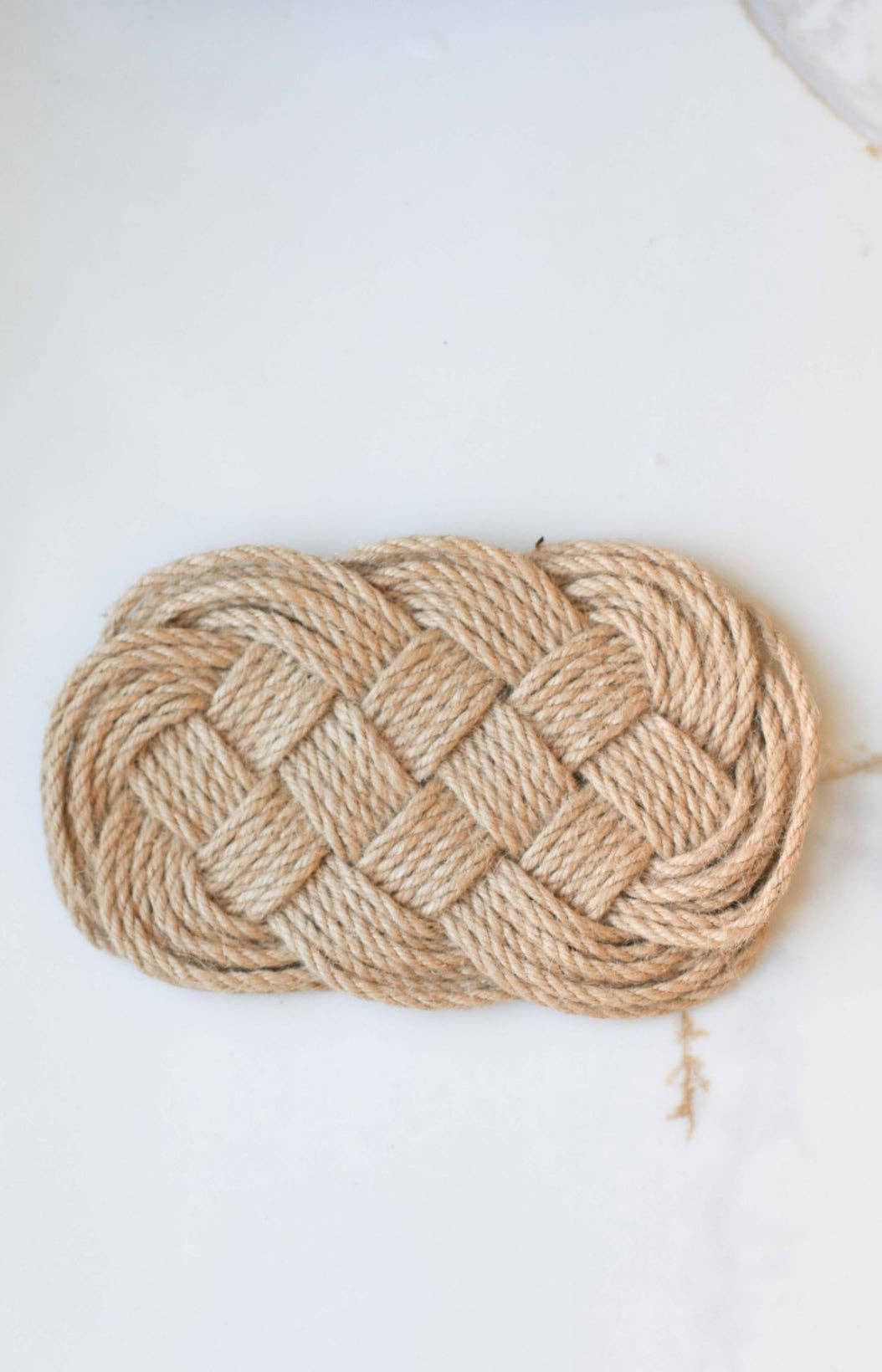 Jute Braided Trivet & Coasters