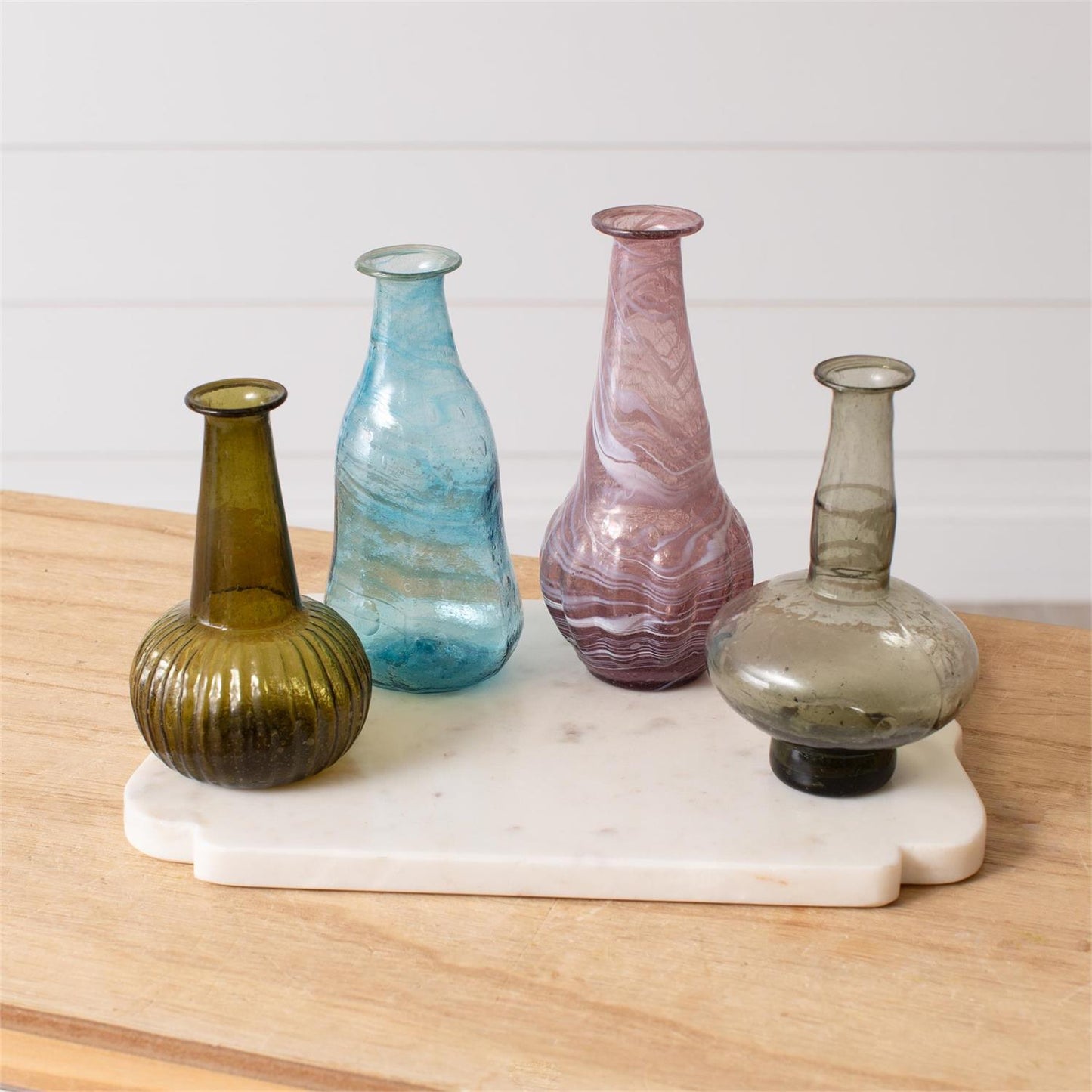 Hand-Blown Mini Vases - 4 Styles