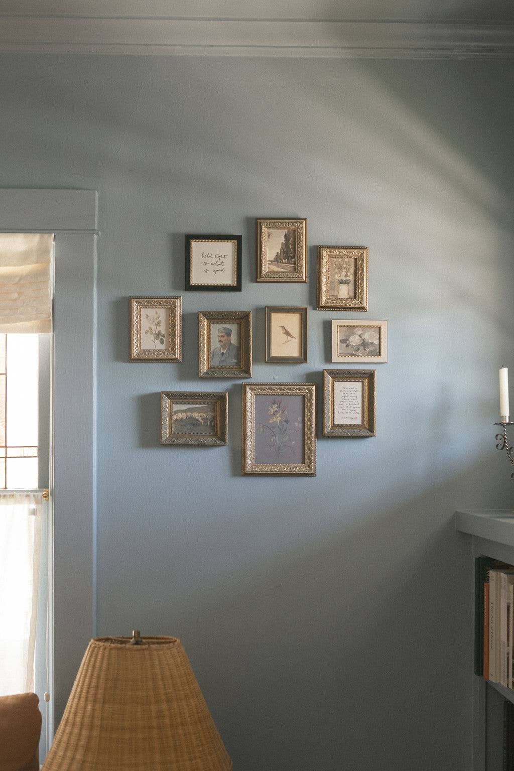 Bird Framed Antique Art: 4x6