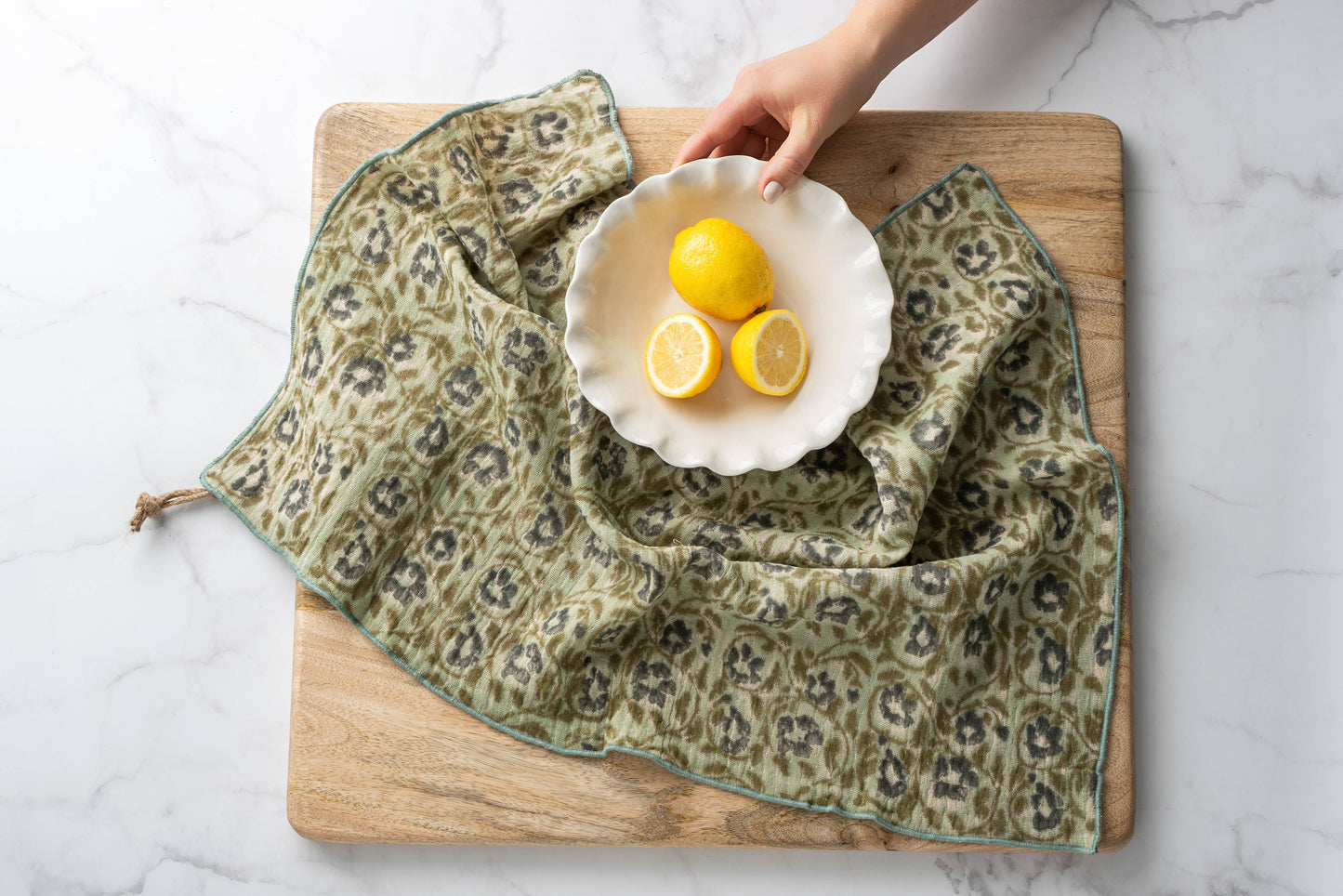 Anika Block Print Napkins S/4