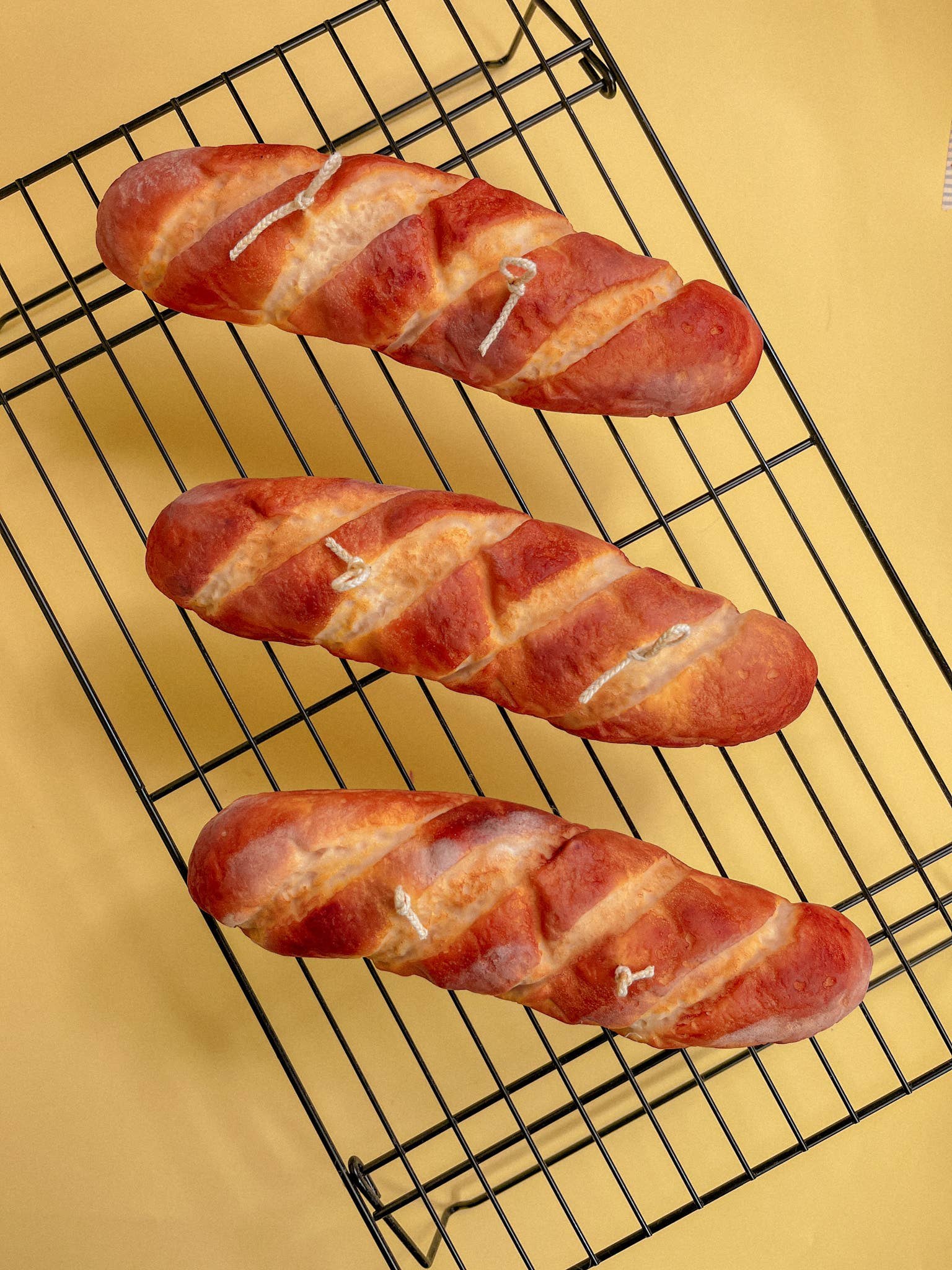 French Baguette Candle: Long Baguette No Scent