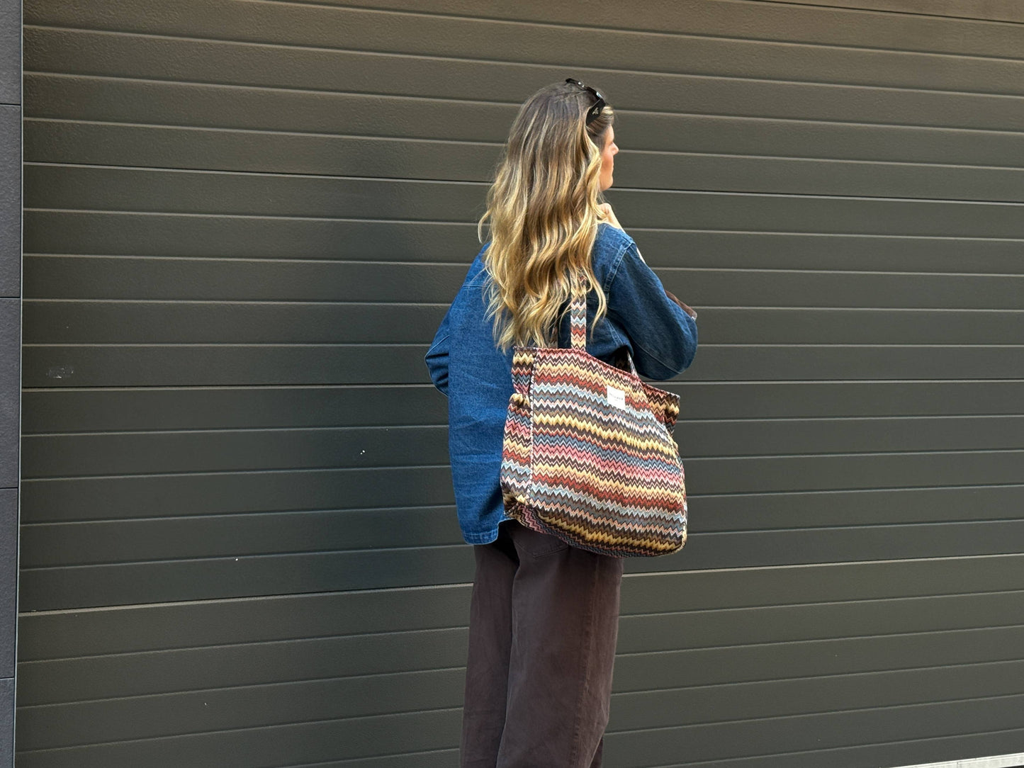 Zippered Tote Bag Monte