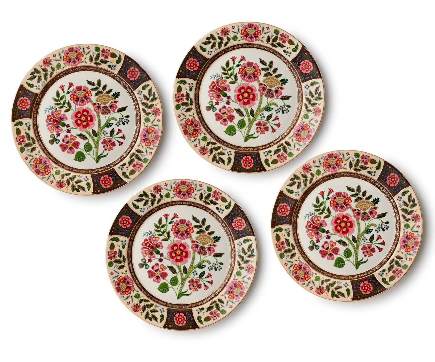 Gracie Porcelain Dinner Plate Set