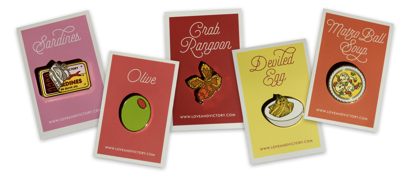 Deviled Egg Pin