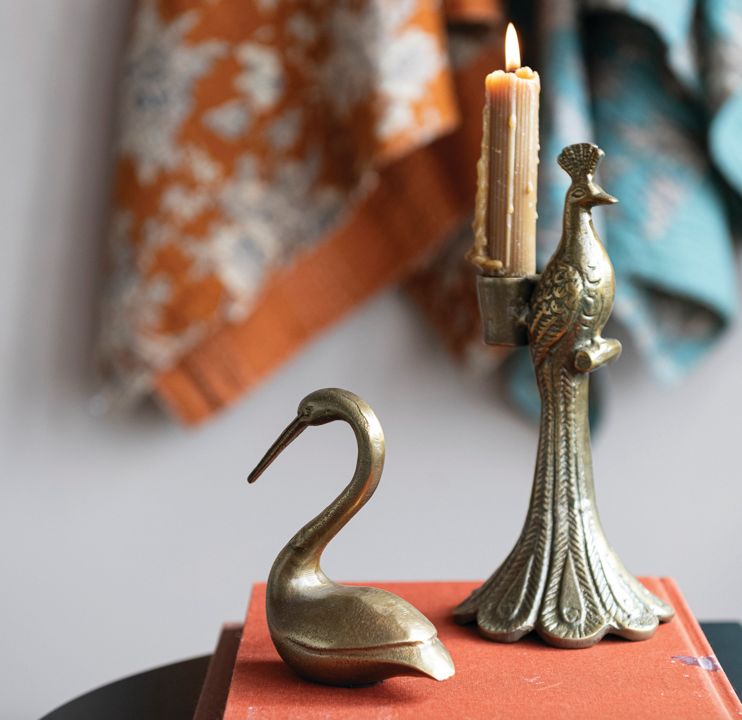 Brass Bird Figurine